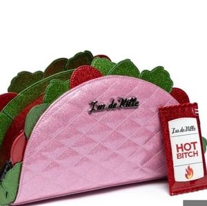 Lux De Ville Pink Taco Purse